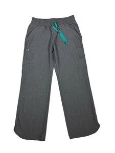 Figs Damen Technical Collection Hose Small grau weites Bein Cargo - Bild 1 von 8