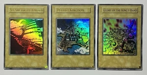 (Set Of 3) Glory of the Kings Hand/Set Sail/Duelist Kingdom (NM) Ultra Rare YGLD - Picture 1 of 3