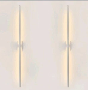 Reddragon Beleuchtung 2er Set fest verdrahtete lineare lange Röhre weiß Wandleuchten... - Bild 1 von 6