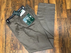 Pantalones de vestir Lauren Ralph Lauren para hombre 36x34 UltraFlex calce clásico topo NUEVO $95 - Imagen 1 de 5