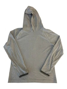 Lululemon Mens Medium Up Hoodie Performance Lightweight Gray Size M - Picture 1 of 9