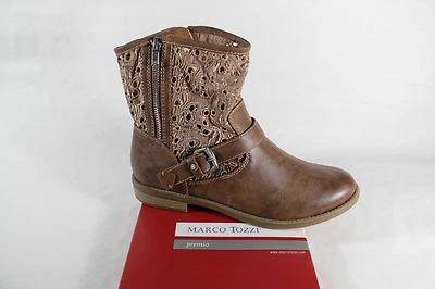 Marco Tozzi Boots Ankle Boots Brown NEW!! - Image 1 of 4
