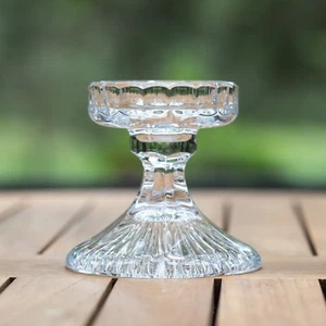 Portavelas de cristal único - Imagen 1 de 5