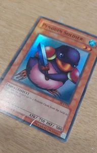 Tarjeta Penguin Soldier SDJ-022 súper rara YuGiOh (MP/HP) - Imagen 1 de 6