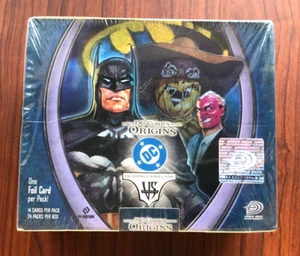 DC Comics Origins VS System Booster Box 1st Edition NEW Sealed TCG CCG Card Game - Picture 1 of 3