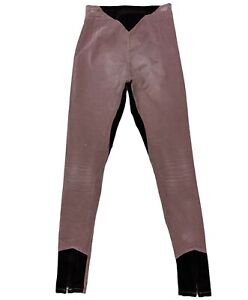 Victoria Beckham Mauve Pink & Black Trousers, Waist 25