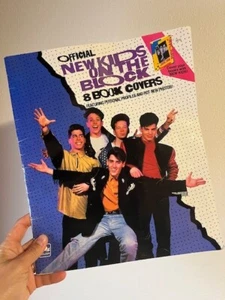 1990 Nuove copertine ufficiali Kids on The Block e libri - Foto 1 di 4