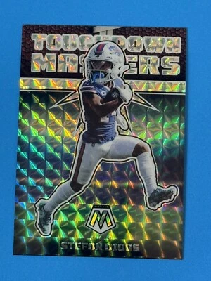 2022 Panini Mosaic Stefon Diggs PRIZM Touchdown Masters TD-19 Buffalo Bills  - Image 1 of 4