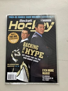 Mario Lemieux & Sidney Crosby Pittsburgh Penguins Beckett Magazine - Picture 1 of 1