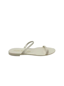Stuart Weitzman white strappy jelly sandals UK size 8 - Picture 1 of 4