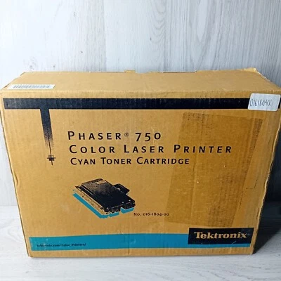 TEKTRONIX PHASER 750 TONER CYAN - NEW IN BOX INK - Image 1 of 3