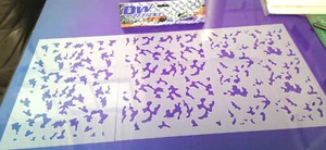 Camouflage Multi-Layer Mylar Schablone Airbrush Kunsthandwerk - Bild 1 von 2