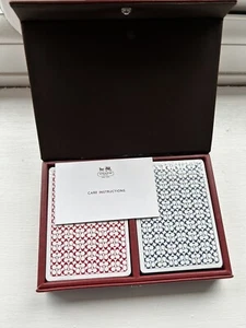Coach New York Playing Cards Red & Blue Set of 2 with Box- Sealed Cards - Picture 1 of 13