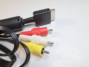 Sony PS1 PS2 PS3 Kabel Cinch AV Audio/Video für Playstation OEM - Bild 1 von 2