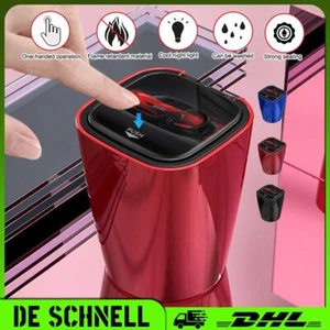 Auto Aschenbecher Mit LED Kfz Windaschenbecher Mit Deckel Universal - Bild 1 von 13