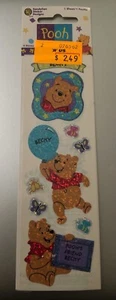 Vintage Unused 90s Winnie the Pooh Personalized Name Stickers - Becky - Picture 1 of 1
