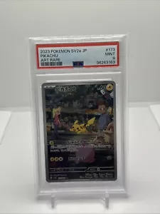 Pikachu 173/165 Sv2a: Pokemon Card 151 Holo (Japanese) Psa 9 - Picture 1 of 2
