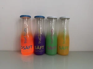 4x True Fruits Lavalampe Säft Limited Edition alle Flaschen Set Smoothie Flasche - Bild 1 von 4