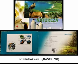 PORTUGAL - 2008 MARKS OF NATURE SPECIAL BOOK WITH 5-FDCs - Picture 1 of 3