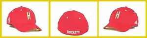 Adidas ~ Houston Rockets Courtside ClimaLite Stretch-Fit Cap $27 NWT - Picture 1 of 1