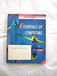 Essentials of Computing by H.L. Capron - Picture 1 of 1