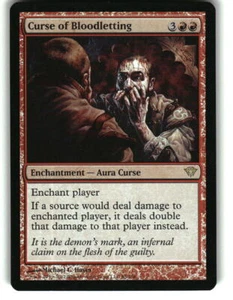 Magic the Gathering - Dark Ascension Curse of Bloodletting 2012 85 Rare Foil - Bild 1 von 2