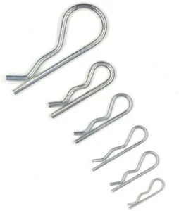 NSEE Cotter Hitch Pin Assortment Industrial Grade Tractor Clip Hairpins Steel - Picture 1 of 1