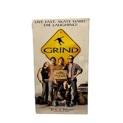 Grind - Live Fast. Skate Hard VHS skateboarding skating RARE New V1 - Image 1 of 4