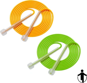 Springseil für Erwachsene und Kinder, Springseil mit rutschfestem Griff für Heim - Bild 1 von 7