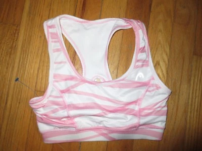 Top deportivo mujer Head rosa y blanco talla XS muy buen estado Foto 1 de 3