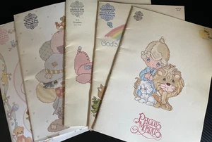 Posten 5 Precious Moments gezählte Kreuzstich-Designs von Gloria + Pat ~ Spaß! - Bild 1 von 6