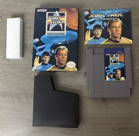 Star Trek 25th Anniversary (Nintendo NES) Complete In Box CIB w/Manual 💥