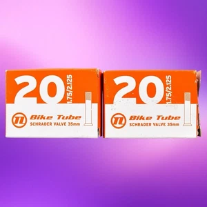 Novara Fahrradschläuche (2) 20x 1,75/2,125 Schraderventil - Bild 1 von 2