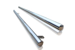 Barras Laterales Para Mwb VW Volkswagen Crafter 2006-2014 Pulido Acero Van - Imagen 1 de 7