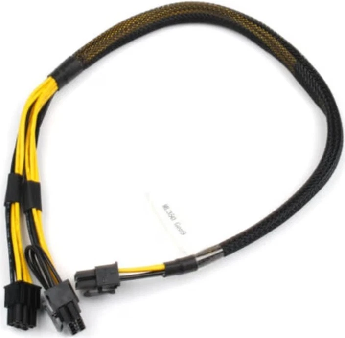 2x 10pin to 8+8pin PCI-E Graphics Card Power Cables for HP ML350 GEN 9 - Image 1 of 1