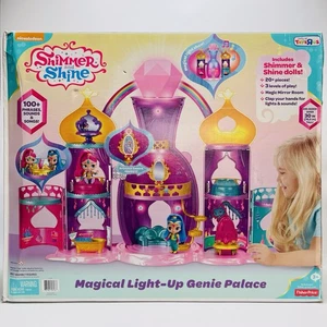 Shimmer and Shine Magic Light Up Genie Palace Playset Nickelodeon Fisher Price - Foto 1 di 8