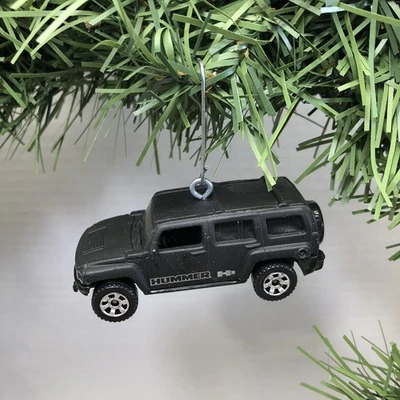 Matchbox 2004 Hummer H3 Black Mint Christmas Ornament. - Image 1 of 4