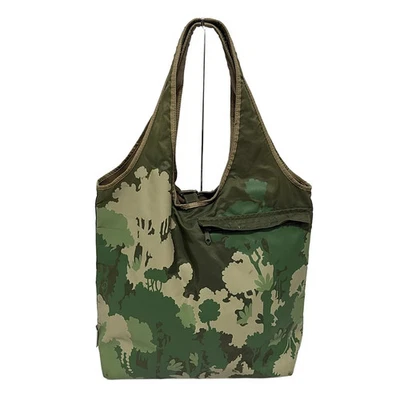 Auténtico Bolso de Mano HUNTING WORLD - Caqui Verde Multi Nylon Gamuza Falsa Foto 1 de 4