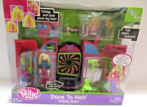 Collectible Vintage Polly Pocket Dare To Hair Salon - Picture 1 of 4