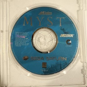 Myst Sega Saturn 1995 Disc Only Tested Authentic