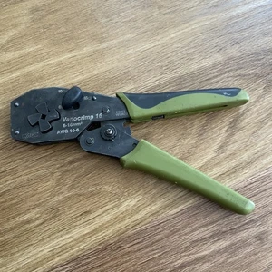USED - WAGO VARIOCRIMP 16, 6-16mm2 AWG 10-6 Wire Ferrule Crimping Tool - Picture 1 of 13