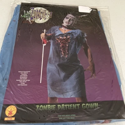 Disfraz de paciente zombi (artículo de rubíes #3706 - talla única para hombre) Foto 1 de 2
