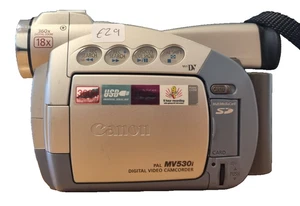 Canon MV530i Handheld MiniDV Camcorder - Silver (E29) - Picture 1 of 7