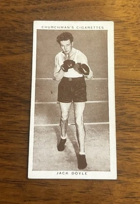 1938 Churchman's Boxing Personalities #13 Jack Doyle EX - Image 1 of 2