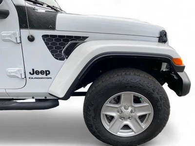 For Jeep Gladiator/Wrangler Decals Side Vent Inlay Vinyl Stripes 3M 2019-2026 - Imagem 1 de 4