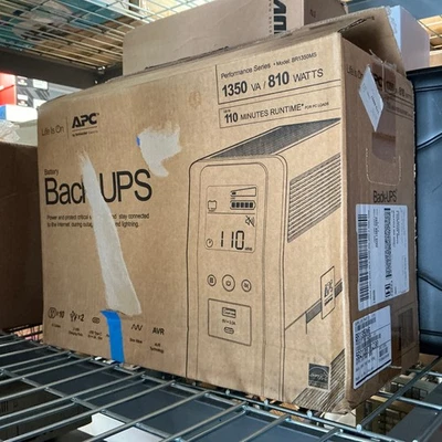 Schneider APC Battery Back-UPS 1350 V 810 Power Supply New with Batteries - Image 1 of 4