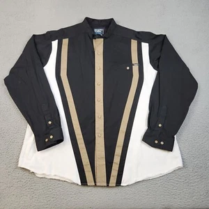 VTG 90's Brooks & Dunn Western Shirt Mens 18/36 USA Made Panhandle Slim Rodeo - Picture 1 of 9