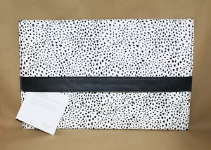 THIRTY ONE Envelope Laptop Sleeve Dainty Speckles Pebble White Black 14x9.25 - Picture 1 of 6