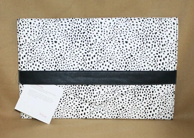 THIRTY ONE Envelope Laptop Sleeve Dainty Speckles Pebble White Black 14x9.25 - Image 1 of 4