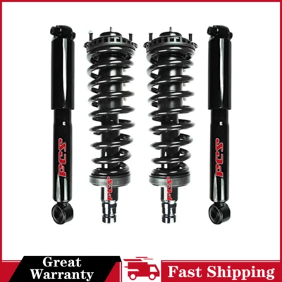 Front Struts + Rear Shocks Fits GMC Envoy Chevy Trailblazer SSR Saab 9-7X Buick - Image 1 of 4